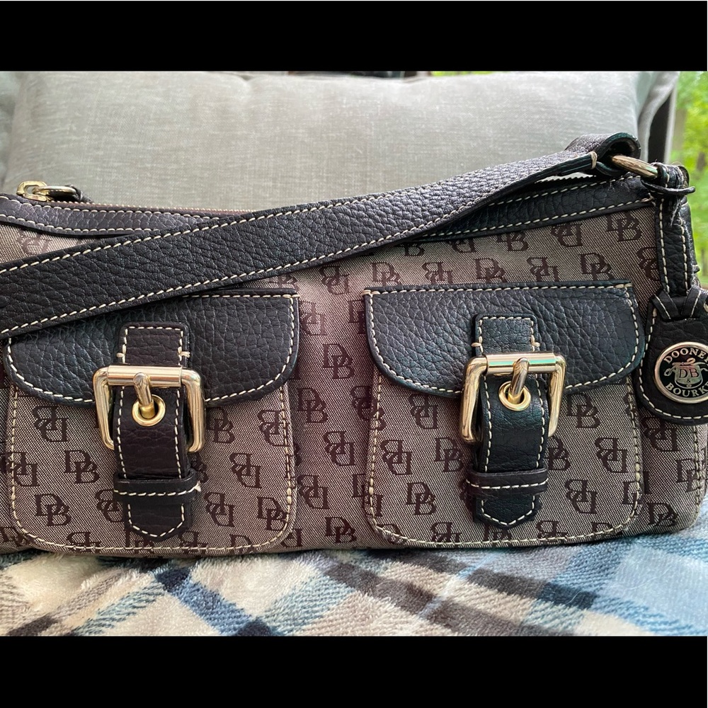Vintage DB Signature Monogram Dooney & Bourke Purse